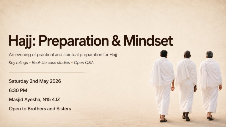 Hajj Preparation Evening at Masjid Ayesha